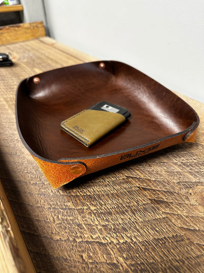 Leather Valet tray