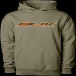 Bux olive pullover hoodie