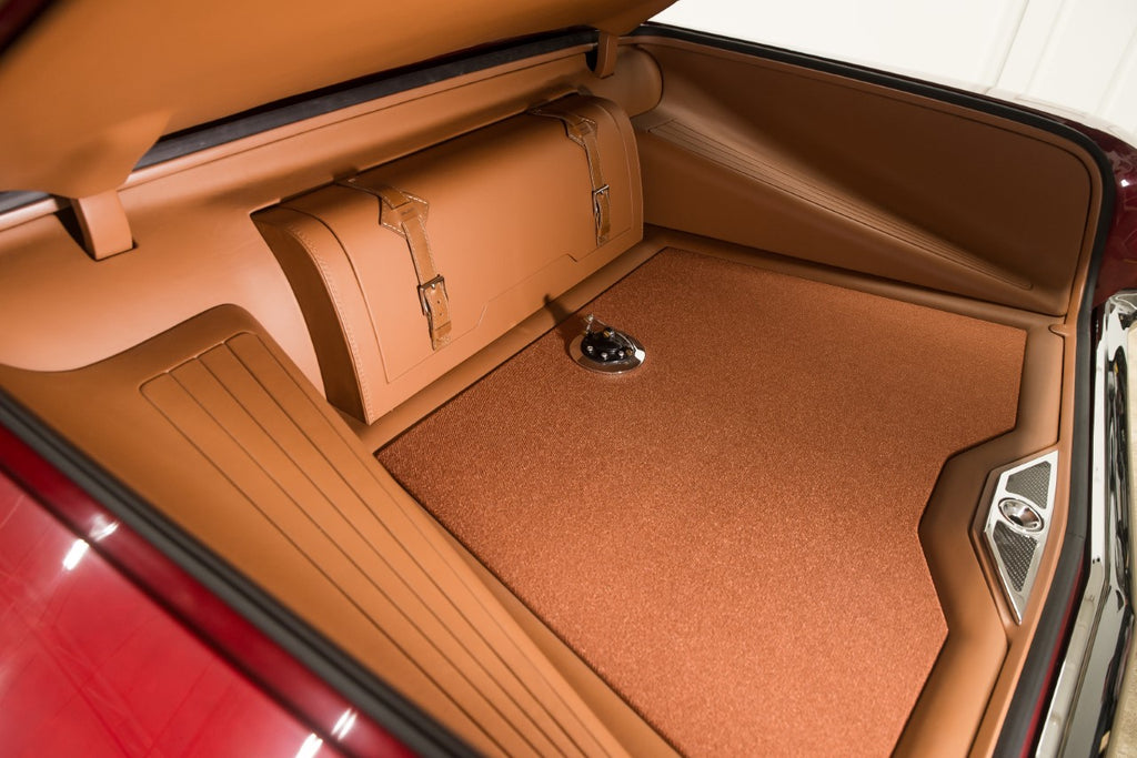 Custom trunk built in our Hot Rod Interiors