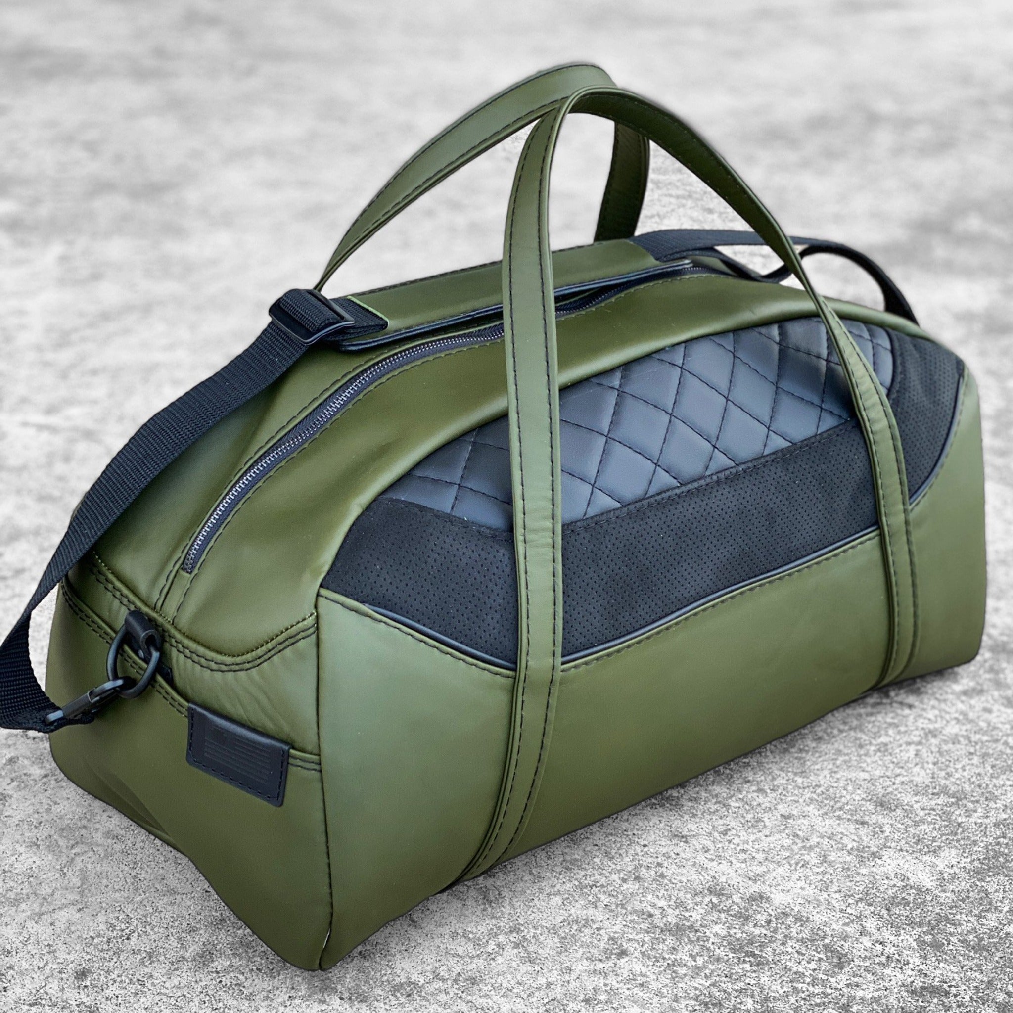 Distressed Leather Duffel Bag / Travel Bag- The Signature