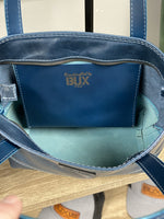 Bux Vibrant Blue Zipper Tote